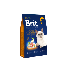 Brit Premium by Nature Cat Indoor Chicken Сухий корм для дорослих котів, які мешкають у приміщенні 8 кг