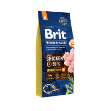 Brit Premium Junior M Сухий корм для цуценят і молодих собак середніх порід 15 кг