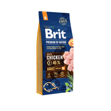 Brit Premium Dog Adult M Сухий корм з куркою для дорослих собак середніх порід 15 кг
