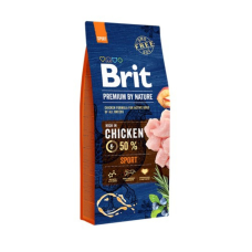Brit Premium Sport Сухий корм для дорослих собак всіх порід з підвищеною потребою в енергії, а також для собак в період відновлення або одужання 15 кг