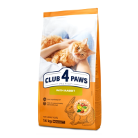 Club 4 Paws Adult Cats Rabbit Сухий корм з кроликом для дорослих котів 14кг