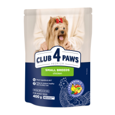Club 4 Paws Adult Small Breeds Сухий корм для дорослих собак малих порід 400г