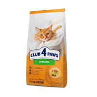 Club 4 Paws Adult Cats 7+ with Chicken Сухий корм з куркою для дорослих котів від 7 років 14кг