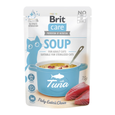 Brit Care Soup Tuna Вологий корм суп з тунцем для дорослих котів 75г 15шт