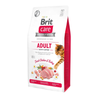 Brit Care Adult Activity Support Fresh Chicken & Turkey Беззерновий гіпоалергенний сухий корм для активних дорослих котів 400г