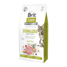 Brit Care Cat GF Sterilized Immunity Support Беззерновий гіпоалергенний сухий корм для стерилізованих котів з чутливим травленням 7кг
