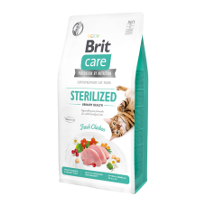 Brit Care Sterilized Urinary Health Fresh Chicken Беззерновий гіпоалергенний сухий корм для дорослих стерилізованих котів для підтримання сечостатевої системи 7кг
