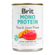 Brit Mono Protein Tuna and Sweet Potato Dog Вологий корм з тунцем та бататом для дорослих собак (паштет) 400г