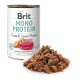 Brit Mono Protein Tuna and Sweet Potato Dog Вологий корм з тунцем та бататом для дорослих собак (паштет) 400г