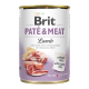 Brit Care Pate and Meat Dog Вологий корм з ягням для дорослих собак (паштет) 400г