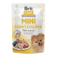 Brit Care Dog Mini Rabbit & Salmon Fillets In Gravy Вологий корм з кроликом та лососем для дорослих собак малих порід (в соусі) 85г 24шт