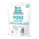 Brit Care Mini Grain Free Light & Sterilised Rabbit & Salmon Гіпоалергенний, беззерновий сухий корм з кроликом та лососем для стерилізованих собак малих порід 400г