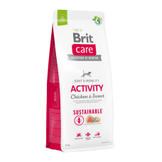 Brit Care Dog Sustainable Activity Сухий корм з куркою та комахами для дорослих собак з підвищеною активністю 12кг