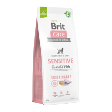 Brit Care Dog Sustainable Sensitive Сухий корм з рибою та комахами для дорослих собак з чутливим травленням 12кг