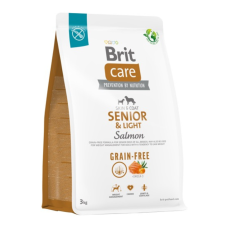 Brit Care Dog Grain-free Senior & Light Сухий беззерновий корм з лососем для старіючих собак усіх порід 3кг