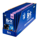 Brit Premium Cat White Fish for Kitten pouch Вологий корм з білою рибою для кошенят (в соусі) 100г 24шт