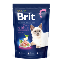 Brit Premium by Nature Cat Adult Chicken Сухий корм з куркою для дорослих котів 1,5кг
