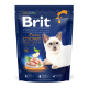 Brit Premium by Nature Cat Indoor Chicken Сухий корм для дорослих котів, які мешкають у приміщенні 800г
