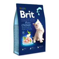 Brit Premium by Nature Kitten Chicken Сухий корм з куркою для кошенят 8кг