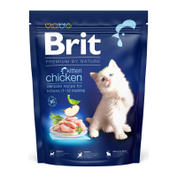 Brit Premium by Nature Kitten Chicken Сухий корм з куркою для кошенят 300г
