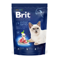 Brit Premium by Nature Cat Sterilized Lamb Сухий корм з ягням для стерилізованих котів 800г
