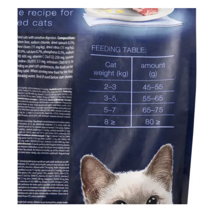 Brit Premium by Nature Cat Sterilized Lamb Сухий корм з ягням для стерилізованих котів 8кг