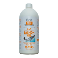 Brit Care Salmon Oil Лососева олія для собак для покращення стану шкіри та шерсті 1л