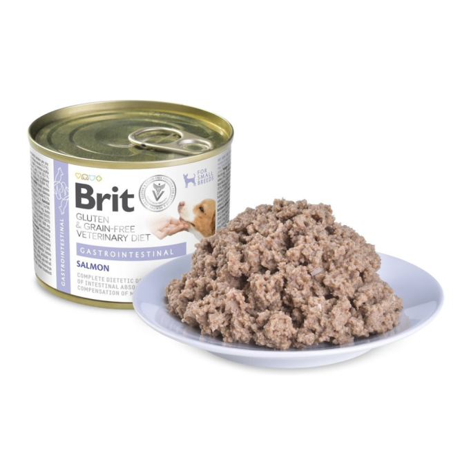 Brit GF VetDiets Dog Gastrointestinal Дієтичний вологий корм для дорослих собак при порушеннях травлення 200г