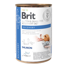 Brit GF VetDiets Dog Recovery Дієтичний вологий корм для котів та собак у період одужання 400г