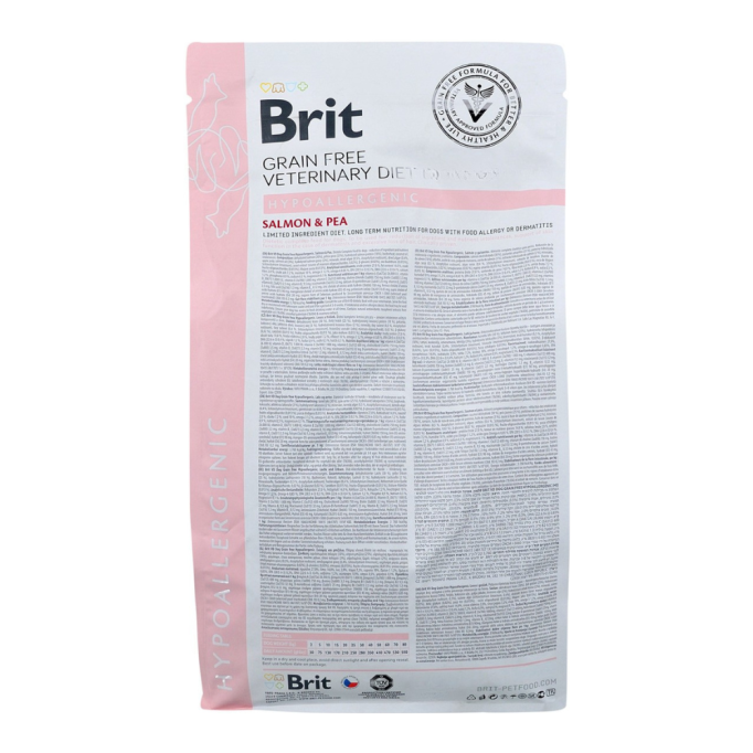 Brit GF VetDiets Dog Hypoallergenic Дієтичний сухий корм для дорослих собак при харчовій алергії 2кг