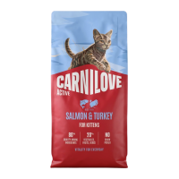 Carnilove Active Salmon & Turkey Kitten Сухий корм з лососем та індичкою для кошенят 6кг