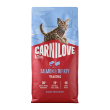 Carnilove Active Salmon & Turkey Kitten Сухий корм з лососем та індичкою для кошенят 6кг