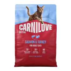 Carnilove Active Salmon & Turkey Сухий корм з лососем та індичкою для дорослих котів 2кг