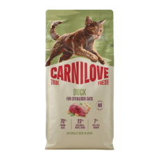Carnilove True Fresh Duck Sterilised Сухий корм з качкою для дорослих стерилізованих котів 6кг