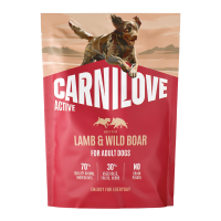 Carnilove Active Lamb & Wild Boar Сухий корм з ягням і диким кабаном для дорослих собак 1,5кг