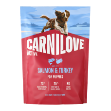 Carnilove Active Salmon & Turkey Puppy Сухий корм з лососем та індичкою для цуценят 1,5кг