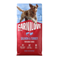 Carnilove Active Salmon & Turkey Сухий корм з лососем та індичкою для дорослих собак 12кг
