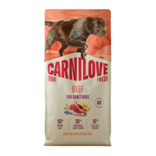 Carnilove True Fresh Beef Сухий корм з яловичиною для дорослих собак 12кг