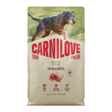 Carnilove True Fresh Duck Small Breed Сухий корм з качкою для дорослих собак малих порід 4кг
