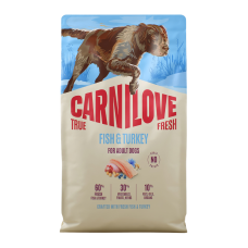Carnilove True Fresh Fish & Turkey Сухий корм з рибою та індичкою для дорослих собак 4кг