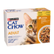 Cat Chow Adult Вологий корм з куркою та цукіні для дорослих котів (в желе) 85г 10шт