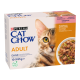 Cat Chow Adult Вологий корм з лососем та зеленою квасолею для дорослих котів (в желе) 85г 10шт