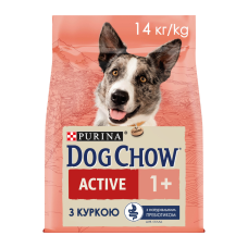 Dog Chow Active Chicken Сухий корм для дорослих активних собак з куркою 14кг