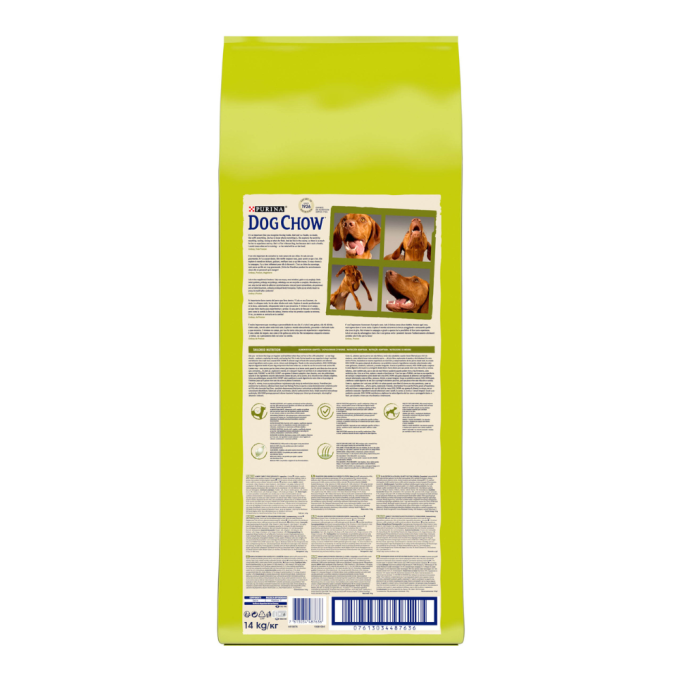 Dog Chow Adult Lamb Сухий корм з ягням для дорослих собак 14кг