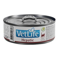 Farmina Vet Life Hepatic Cat Дієтичний вологий корм для котів при хронічній печінковій недостатності 85г