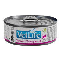 Farmina Vet Life Management Struvite Cat Дієтичний вологий корм для котів для лікування та профілактики рецидивів струвітних уролітів 85г