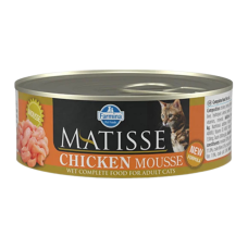 Farmina Matisse Cat Mousse Chicken Вологий корм для дорослих котів з куркою (мус) 85г
