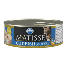 Farmina Matisse Cat Mousse CodFish Вологий корм для дорослих котів з тріскою (мус) 85г