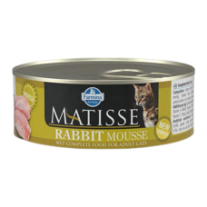 Farmina Matisse Cat Mousse Rabbit Вологий корм для дорослих котів з кроликом (мус) 85г