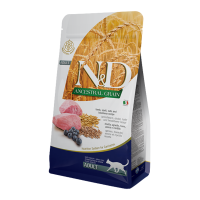 Farmina N&D Low Grain Lamb & Blueberry Adult Cat Низькозерновий сухий корм з ягням та чорницею для дорослих котів 10кг